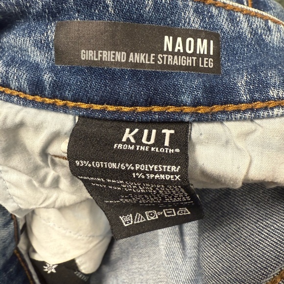 Kut from the Kloth Naomi Girlfriend Ankle Jeans - Picture 2 of 5